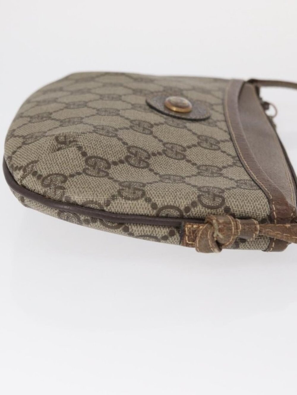 GUCCI GG Supreme Shoulder Bag PVC Beige Gold 904 02 020 Auth ep12554 - Picture 5 of 16